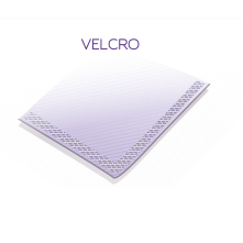 Velcro mâle & femelle, 100 mm (vendu au ml)